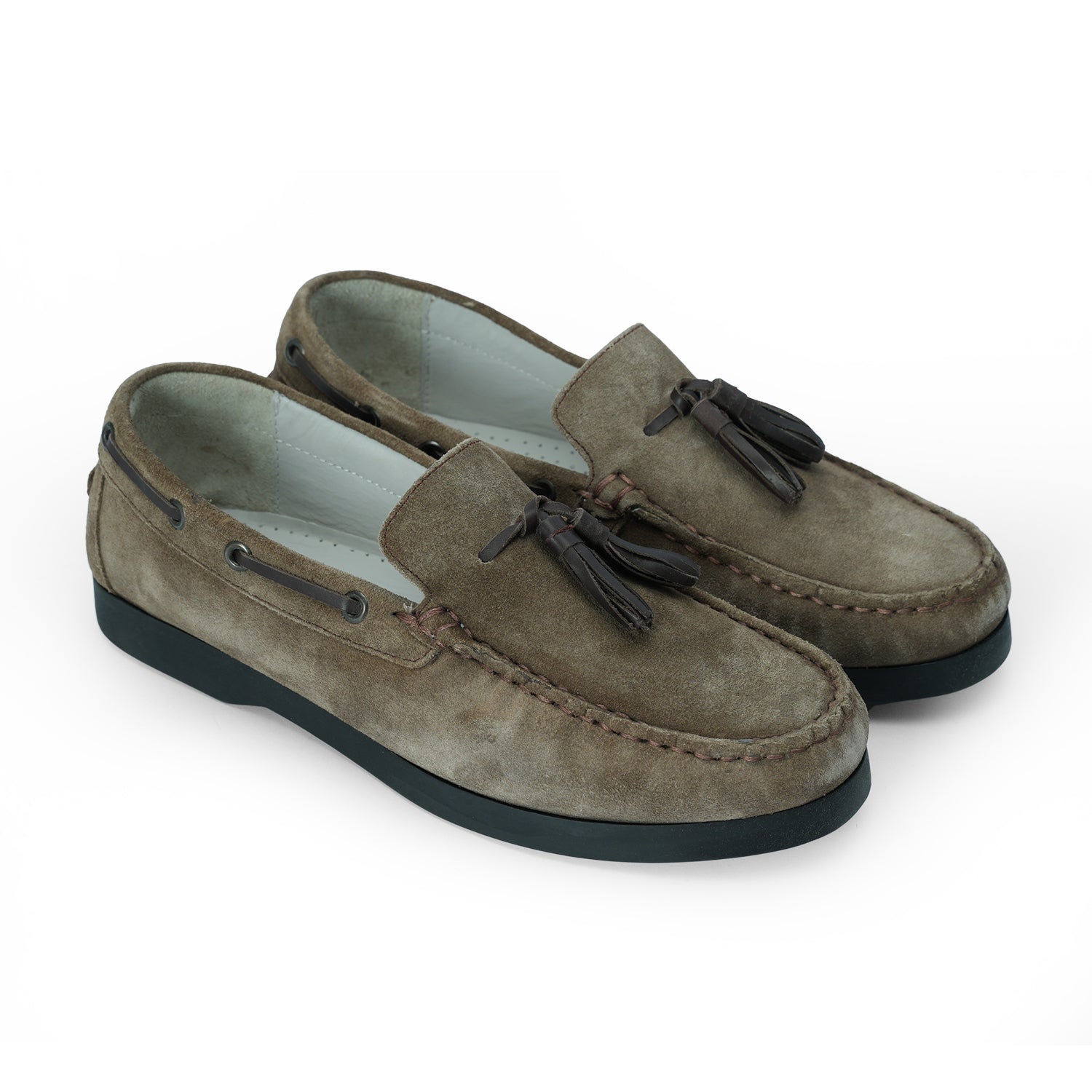 Men Light Brown Moccasin