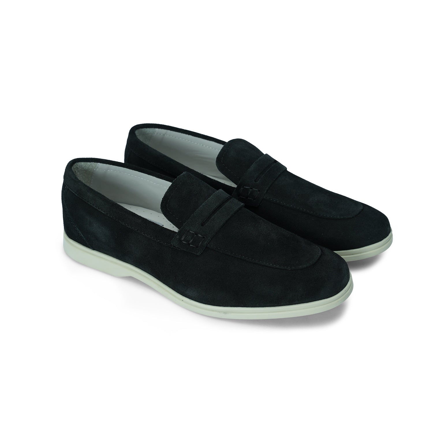 Men Sumer Walk Black Shoes